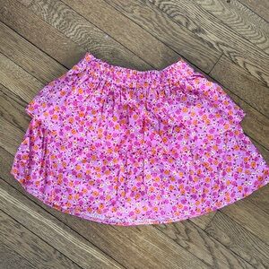 Crewcuts Pink Floral Skirt